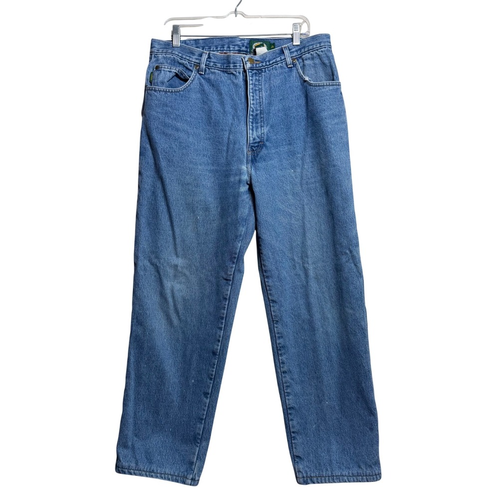 Cabelas Outdoor Gear Mens Relaxed Fit Blue Denim Jeans 36 Long Medium Wash